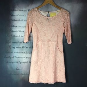 Anthropologie Maeve Crochet Sheath Dress Size XS